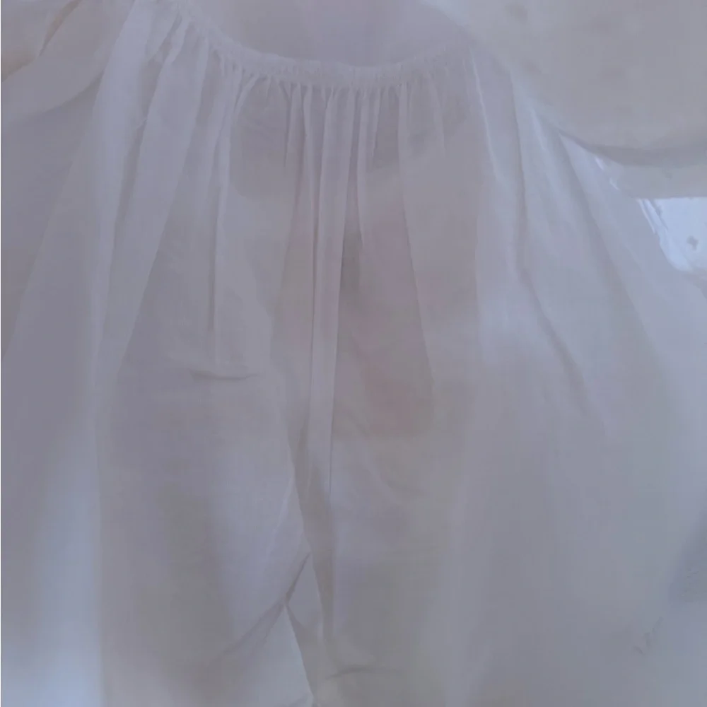 OshKosh B'gosh White Textured Kids Dress